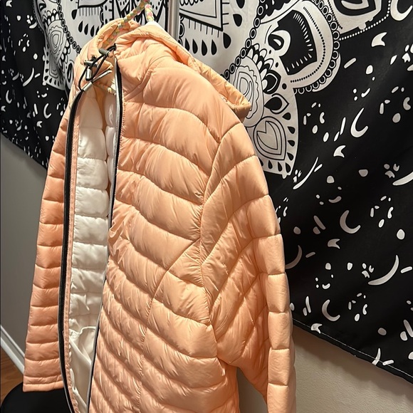 Quilted Puffer Jacket with Hood - Picture 15 of 17